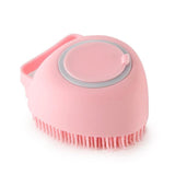 Silicone Pet Dog Massage Bath Brush