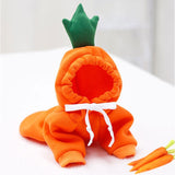 Carrot Pet Hoodie Costume