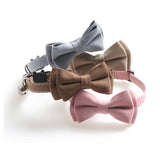 Adjustable Bow Tie Collar with Bell