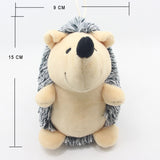 Hedgehog Soft Plush Dog Squeaky Toy