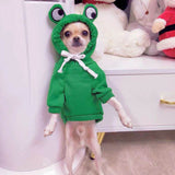 Frog Pet Hoodie Costume