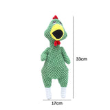 Screaming Chicken Dog Toy