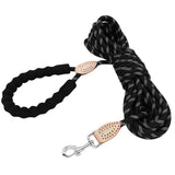 Reflective Nylon Round Rope Pet Lead Leash (3M/6M/9M/15M)