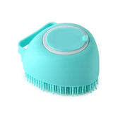 Silicone Pet Dog Massage Bath Brush