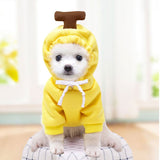 Banana Pet Hoodie Costume