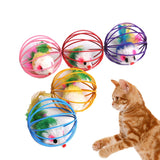 Hollow Ball Feather Mouse  Cat Toy