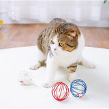 Hollow Ball Feather Mouse  Cat Toy