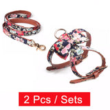 2 Pc Adjustable Leash & Harness Set