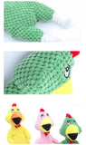 Screaming Chicken Dog Toy