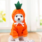 Carrot Pet Hoodie Costume