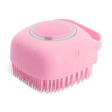 Silicone Pet Dog Massage Bath Brush