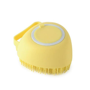 Silicone Pet Dog Massage Bath Brush