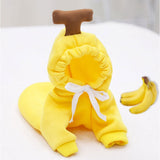 Banana Pet Hoodie Costume