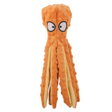 Octopus Soft Stuffed Squeaky Plush Dog Toy