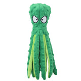 Octopus Soft Stuffed Squeaky Plush Dog Toy