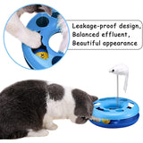 Roller Tracks with Catnip Spring Pet Toy